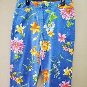 Jones NY Sports Blue Stretch